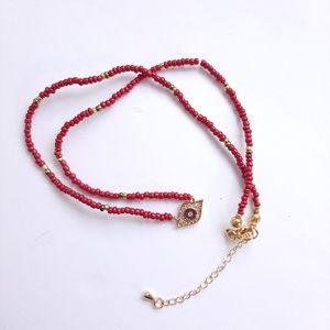 Evil eye choker necklace